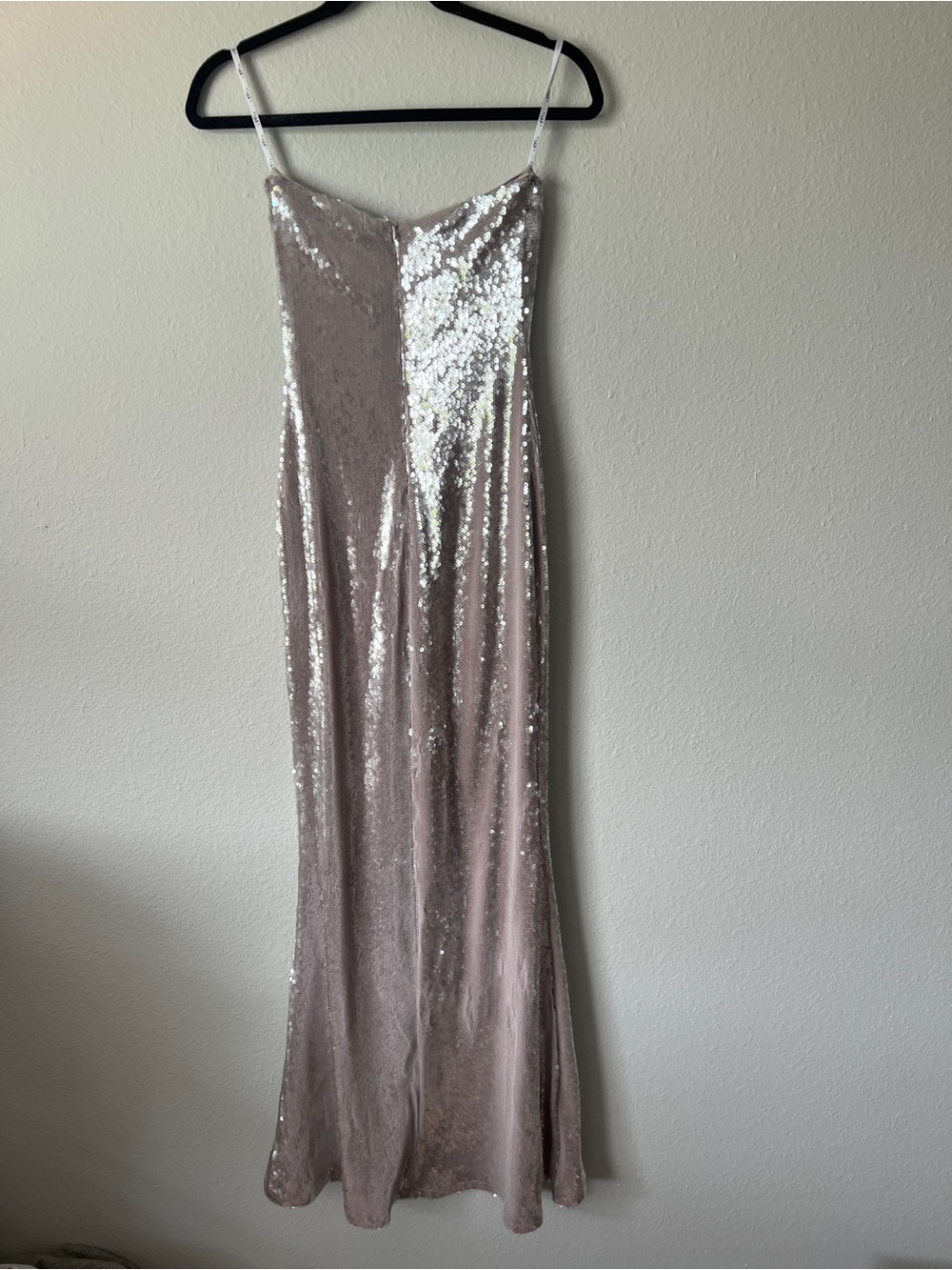 Club L London MOONSTONE
Lilac Sequin Bandeau Maxi Dress - Picture 7 of 7